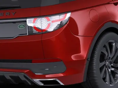 Land Rover Discovery Sport Dynamic 2017 VRAY 3D model