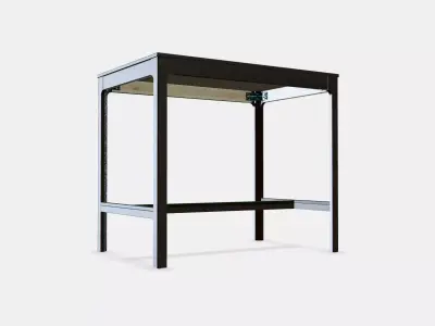 EKEDALEN Bar table 3D model