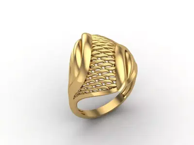 Plain Ring Women Ready STL 3DM Models Womens Rings 3D models 3D print model 11