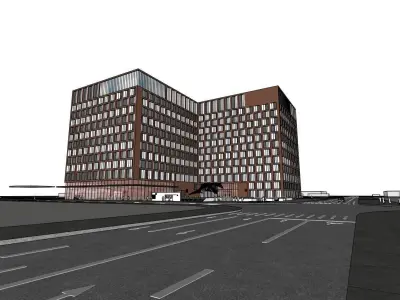 Urban Beacon Office Building 3D model