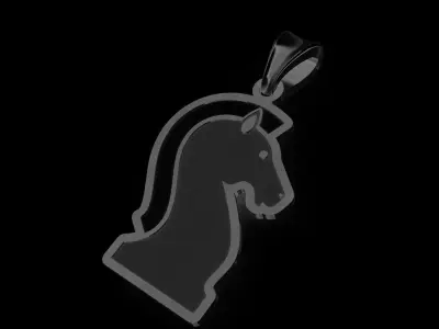 Unicron Character Enamel Pendant 3D model Texture 3D print model