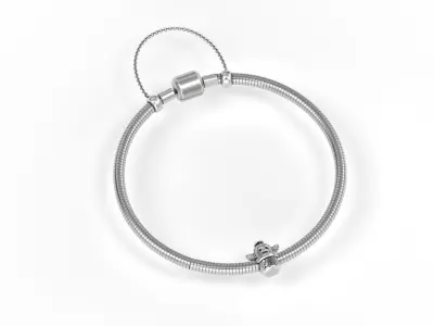 Cactus Charm 3D print model