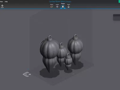 Christmas Ornament Pack 3D print model purchase