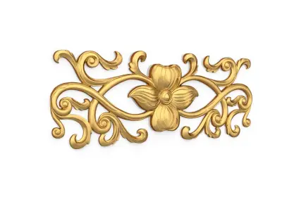 Classic decor ornament 133 3D model