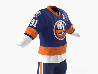 Hockey Clothes Islanders 3D model
