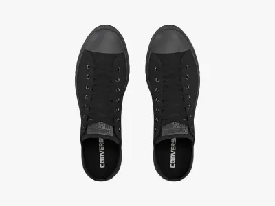 Chuck Taylor All Star Classic Low Top Mono Black 3D model