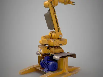 AR VR Manipulator Low-poly 3D model