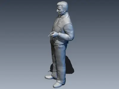 Ferruccio Lamborghini 3D print model