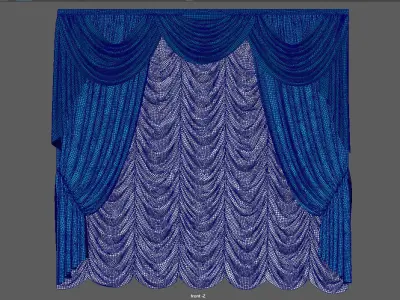 CURTAINS 2 curtain 3D model