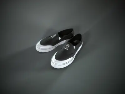 Adidas Nizza RF Slip Low-poly 3D model