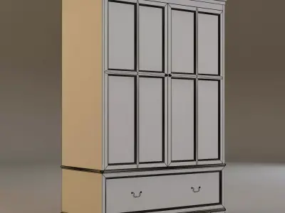Laura Ashley cabinet 2 3D model