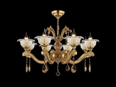 MD 55177-8 Osgona Chandelier 3D model