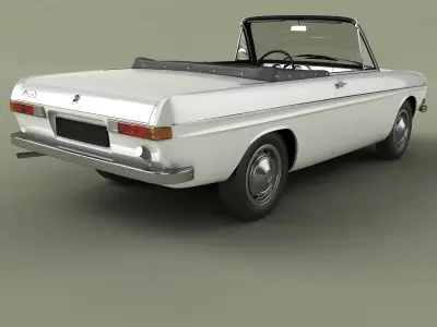Audi Super 90 Cabriolet 3D model