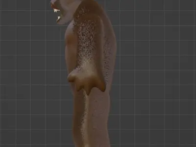 free King Kong model Free 3D model