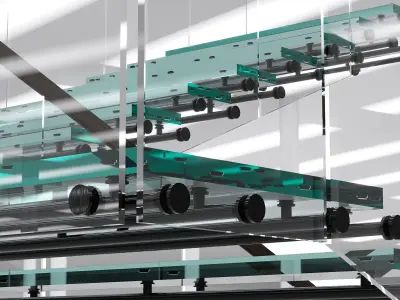 STAIR NO4 A 3D model