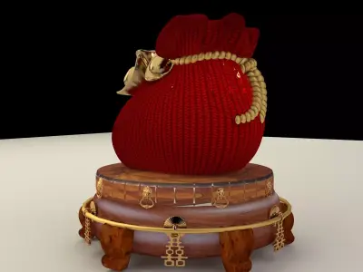 Chinese  moneybag 3D model