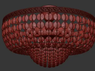 Chandelier Favola E  1 3 50 502 G Corona render 3D model