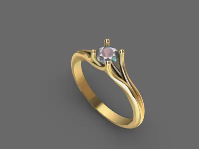 Engatment ring 3D model buy