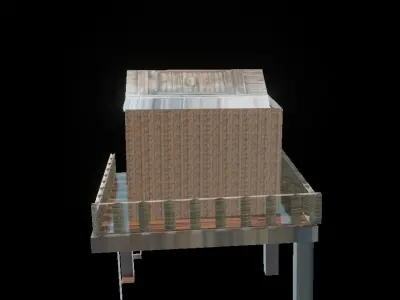 Mini House Free 3D model