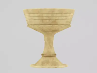 Roman Calix 2 Low-poly 3D model