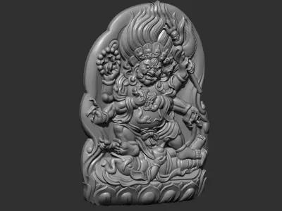Tibetan Buddha 2 3D print model
