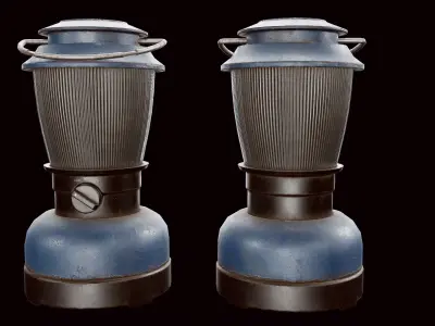 Lantern Low-poly 3D model