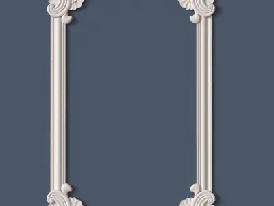 Molding Corner 3D model 5