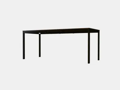 VANGSTA Extendable table 3 Low-poly 3D model