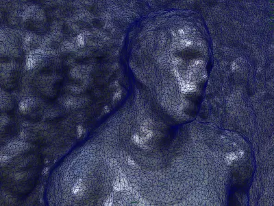 The Runner Monument 3D model