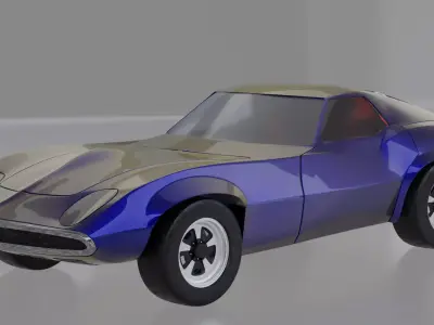 Pontiac Banshee 3D model