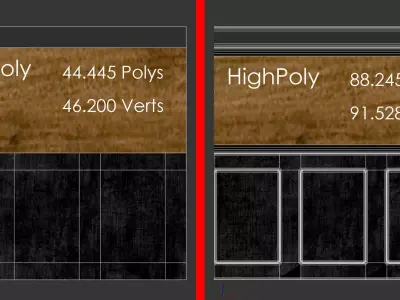 Steel Vintage Pilot Table  3D model