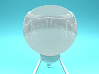 Table Lamp 3D print model