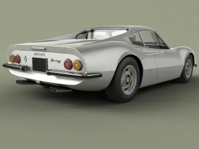 Dino Ferrari 246 GT 3D model