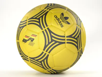 Tango Espana Official World Cup 1988 Soccer Ball Low-poly 3D model
