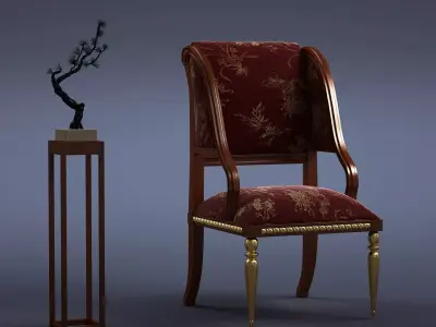 cabinet cabinet wardrobe sofa bed table bookshelve 3D model