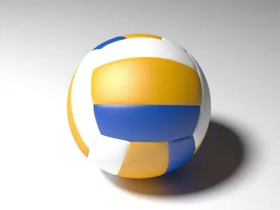 Volleyball ball Free 3D model buy
