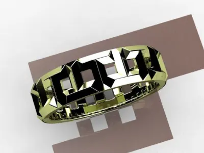 TIFFANY RING 3D print model