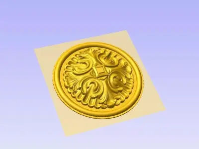 wood carving aa0002 3D model