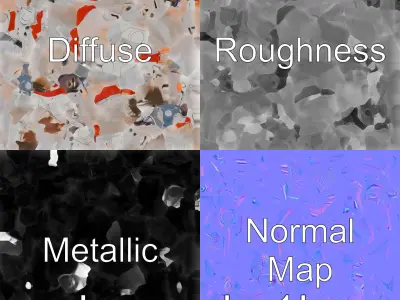 Space Rescue Dog Antiradiation Suit 3D Model Low-poly 3D model