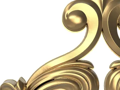  decorative pattern ready for 3D printing 3D model 343