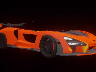 Mclaren Senna 3D model