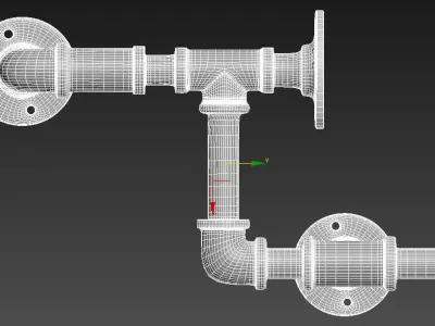 pipe  assembly 3D model