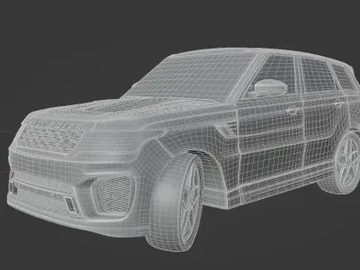 Range Rover Sport  3D model