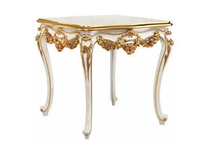 Classic coffe table 004 3D model