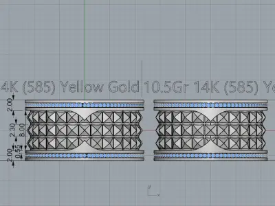 Bvlgary Ring 3D print model