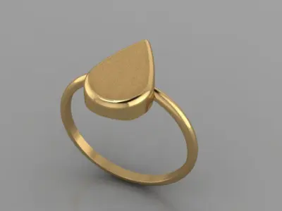 DROP RING 3D print model