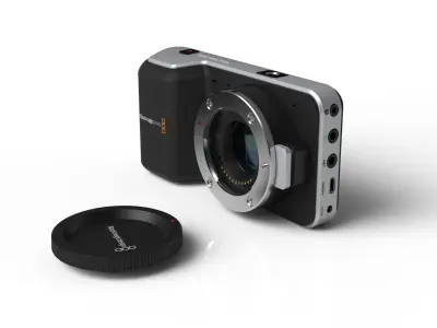 Blackmagic Pocket Cinema Camera 3D model
