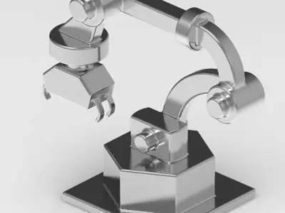 Stylish Robot Arm 3D print model