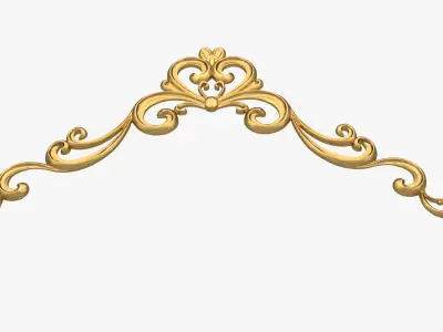 Classic decor ornament 273 3D print model