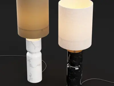 Table light 6 3D model